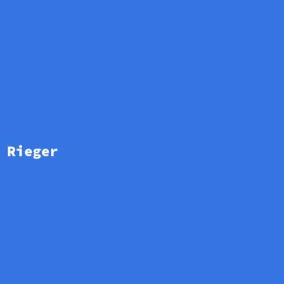 Rieger