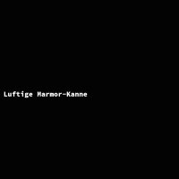 Luftige Marmor-Kanne