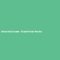 Unterhaltsame Aluminium-Decke