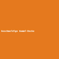 Geschmeidige Gummi-Decke