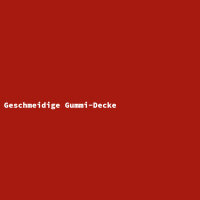 Geschmeidige Gummi-Decke
