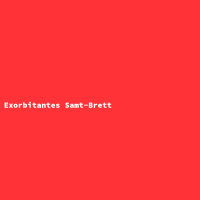 Exorbitantes Samt-Brett